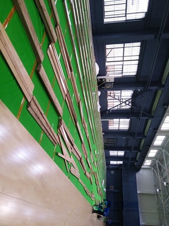 硬木企口篮球场木地板板式龙骨结构